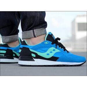 Saucony Men's 10.5 Bright Blue Shadow 5000 Fresh Picked Running Sneakers LH2-2